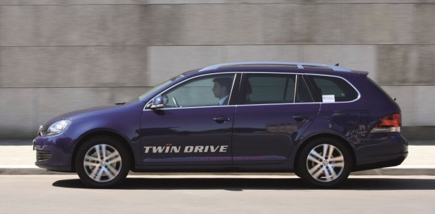 VW last July unveiled a stationwagon prototype of the Golf Twin Drive 